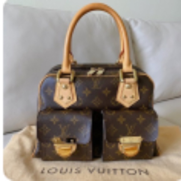LOUIS VUITTON Monogram Manhattan PM - Picture 4 of 15